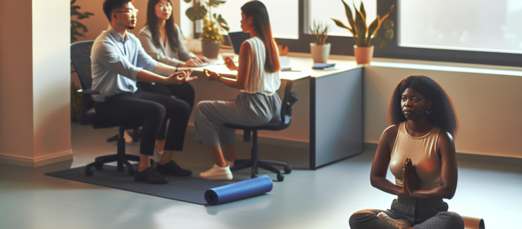 Promoting Mindfulness and Meditation in the Workplace In the rush of deadlines and meetings, the term